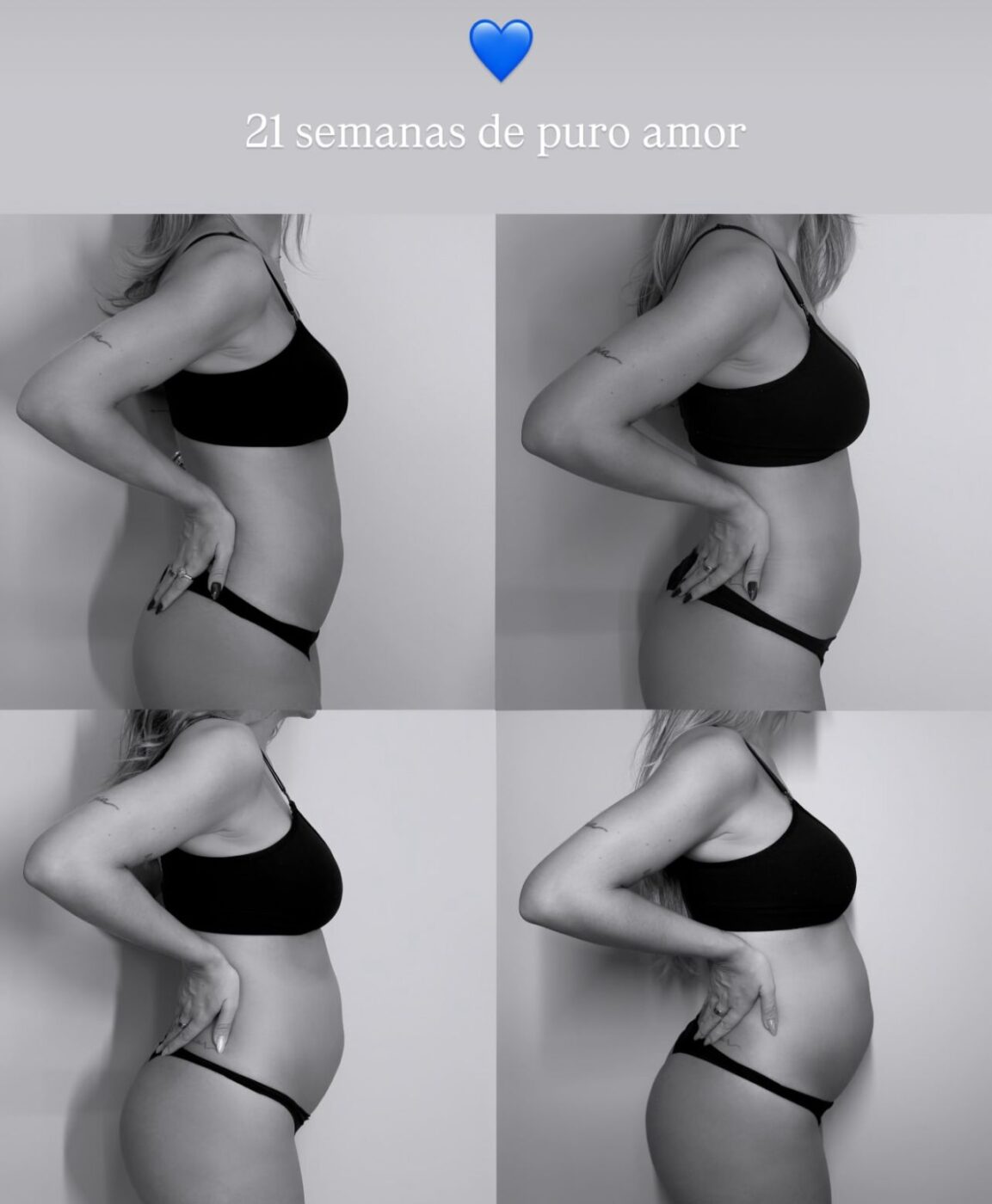 Lore Improta mostra evolução da barriga às 21 semanas de gravidez do segundo filho com Léo Santana