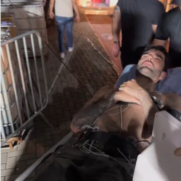 Luan Pereira tem arritmia cardíaca e é socorrido após show