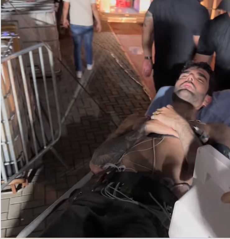 Luan Pereira tem arritmia cardíaca e é socorrido após show