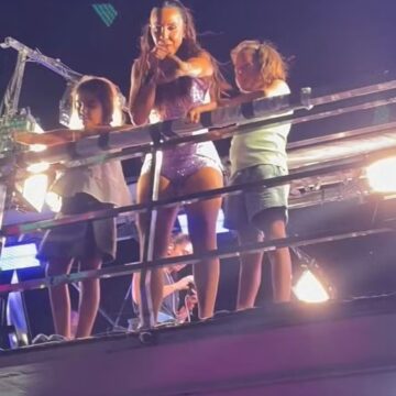 Filhas de Ivete Sangalo sobem ao trio e encantam público no Carnaval de Juazeiro