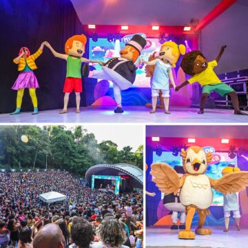 Mundo Bita lota Parque da Cidade com show gratuito; veja fotos