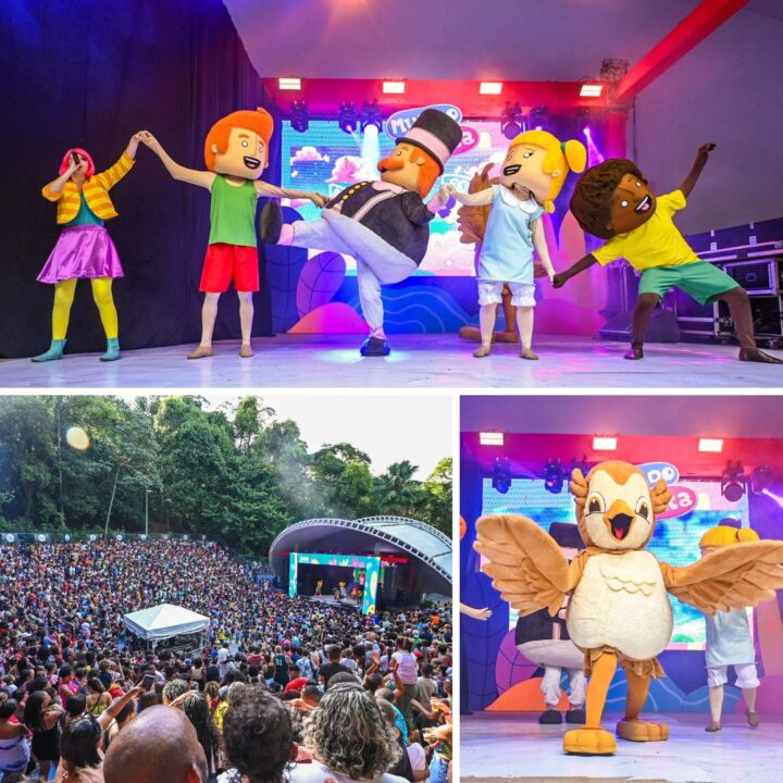 Mundo Bita lota Parque da Cidade com show gratuito; veja fotos