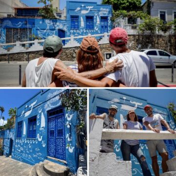 Rio Vermelho ganha mural especial em homenagem a Iemanjá, orixá das águas; veja fotos