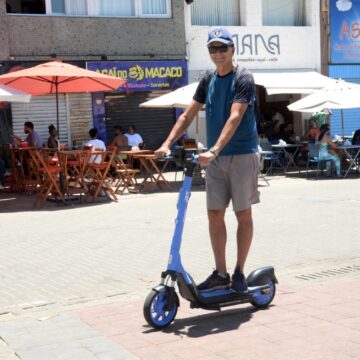 Patinetes elétricos completam um ano em Salvador com mais de 600 mil viagens