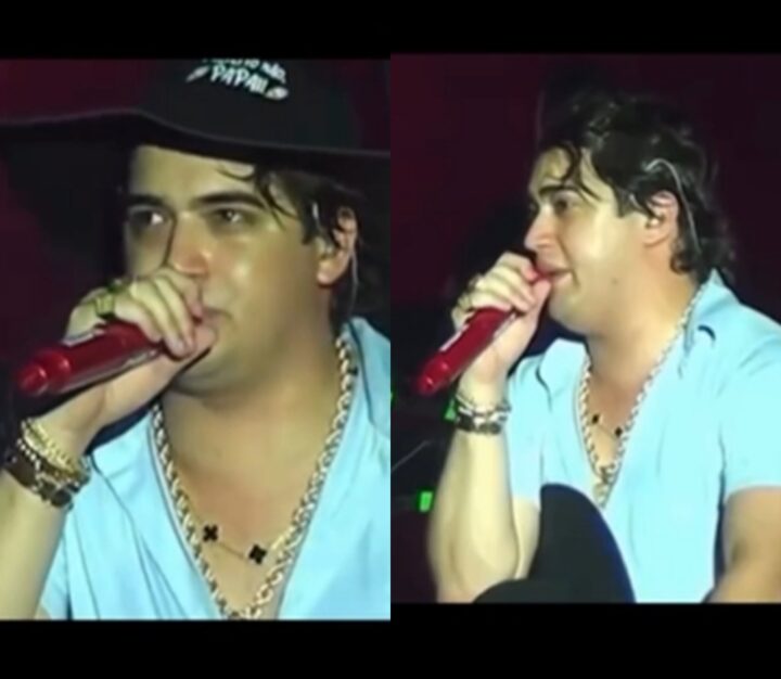 Natanzinho Lima interrompe show na Bahia e revela problema de saúde: ‘Não consigo cantar mais’