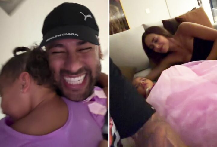 Neymar assusta a filha Mavie ao chamar Bruna Biancardi de ‘bruxa’; veja