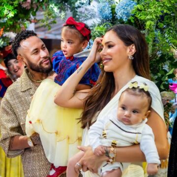 Bruna Biancardi revela bastidores da escolha dos nomes das filhas com Neymar