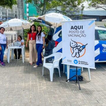 Salvador intensifica ações de vacinação antes do Carnaval