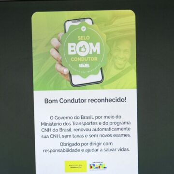 Renovação automática de CNH beneficia 300 mil motoristas na primeira semana