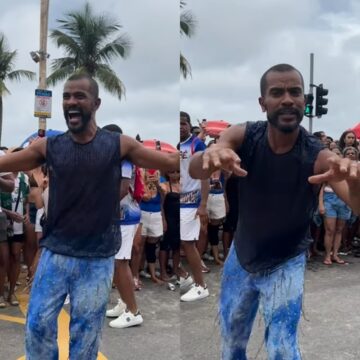 Após Festival de Verão, Samuel de Assis prestigia pré-Carnaval da Beija-Flor no Rio