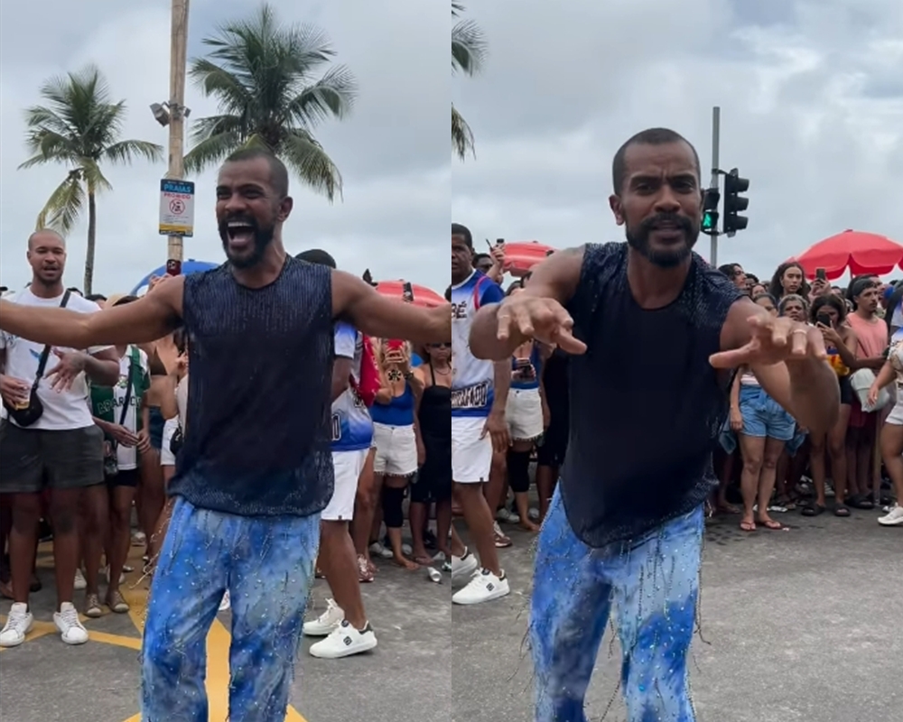 Após Festival de Verão, Samuel de Assis prestigia pré-Carnaval da Beija-Flor no Rio