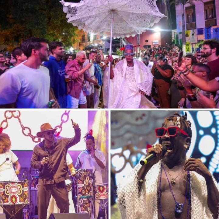 Cortejo Afro lota Pelourinho em primeiro ensaio do ano com Otto, Jau e Gerônimo; veja fotos