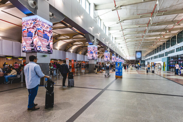 Aeroporto de Salvador registra crescimento de 6,3% no tráfego de passageiros em 2025