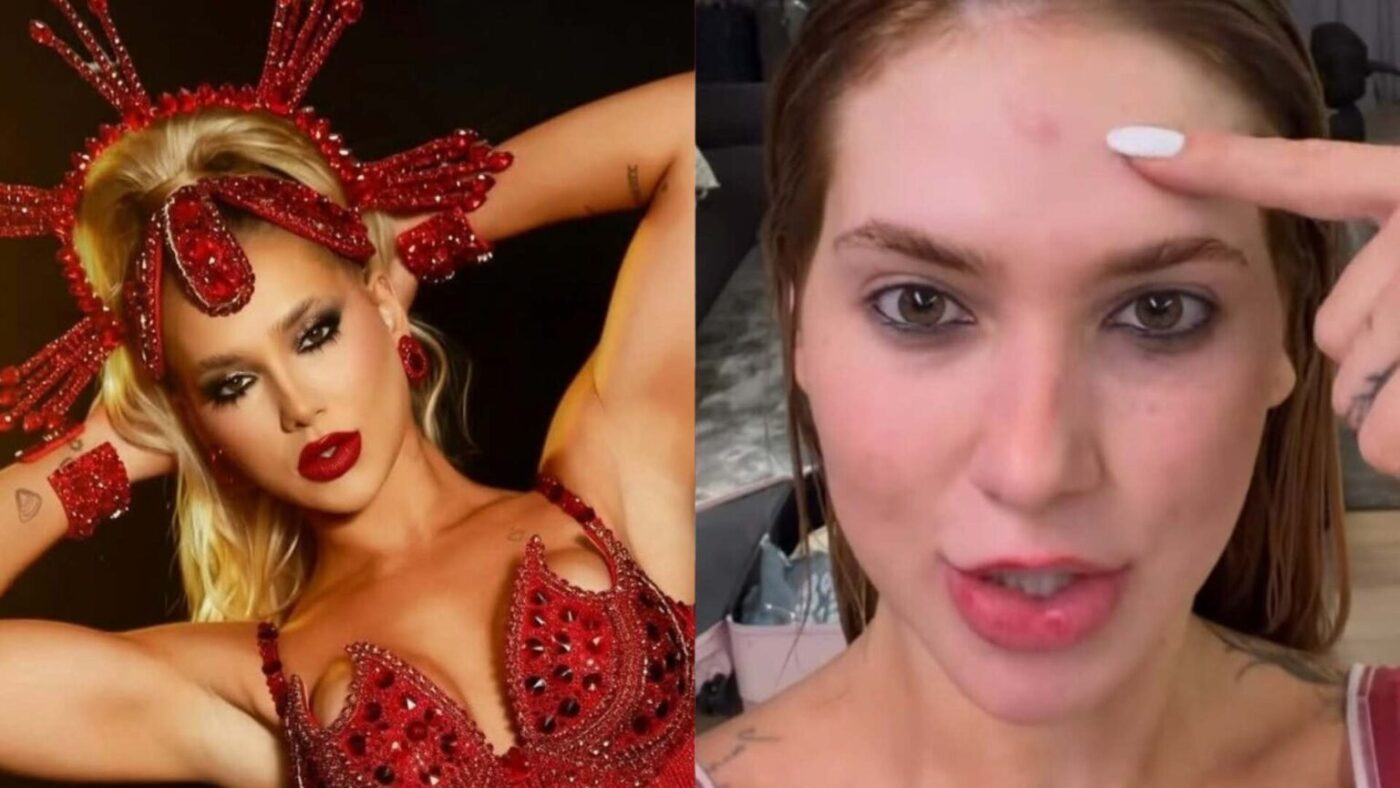 Virginia se machuca após ensaio para Carnaval com a Grande Rio: ‘Doendo’