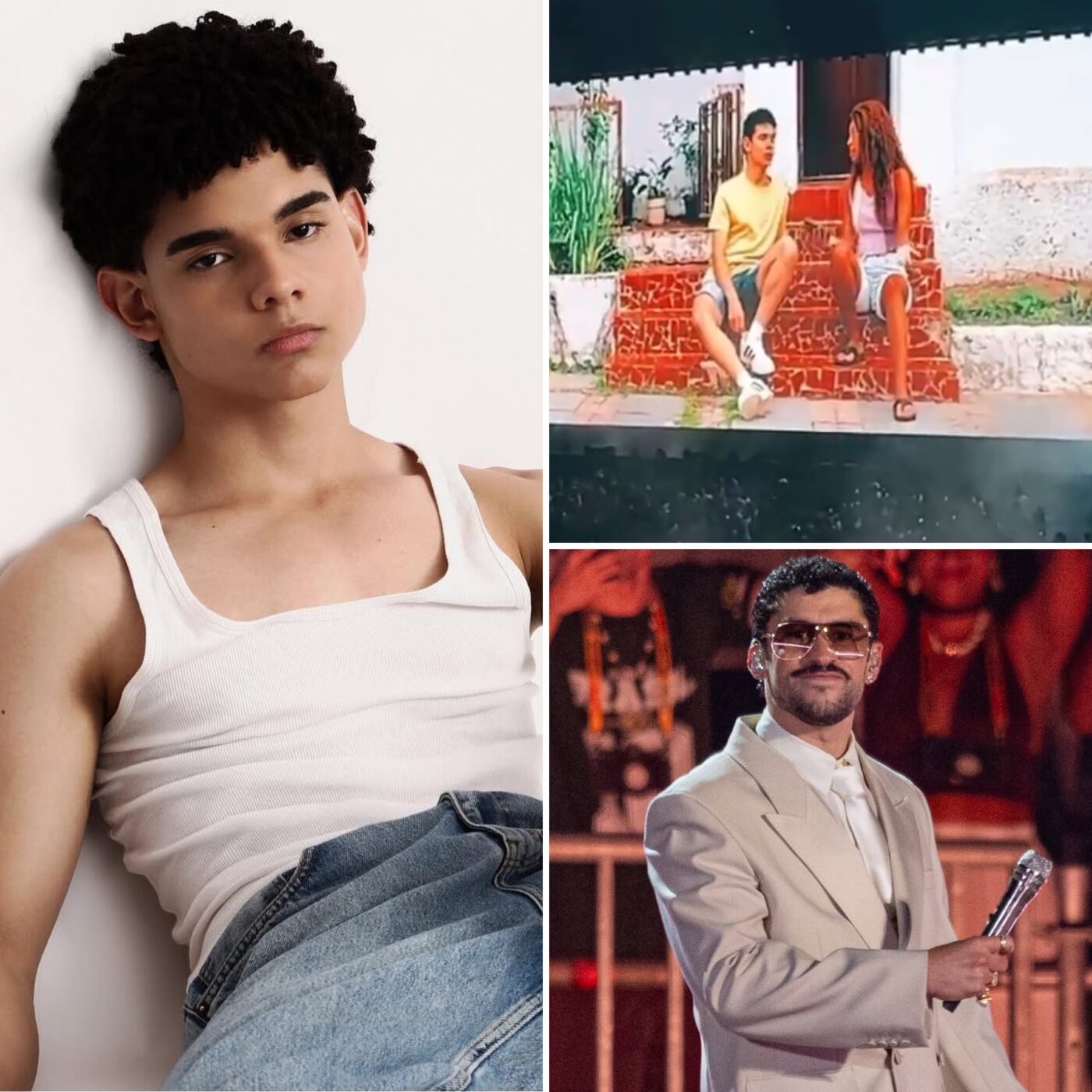 Conheça o ator baiano que estrelou abertura dos shows de Bad Bunny no Brasil