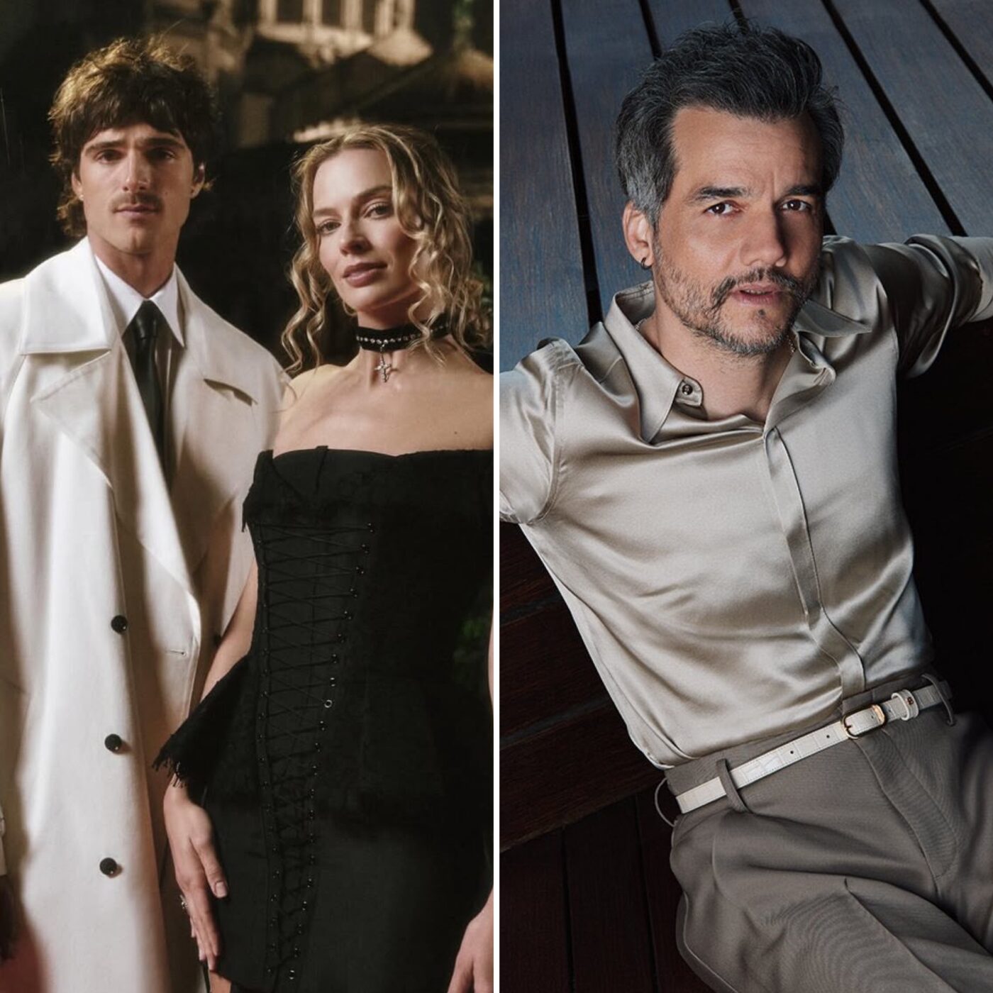 Margot Robbie e Jacob Elordi se rendem à beleza de Wagner Moura: ‘Que homem lindo’