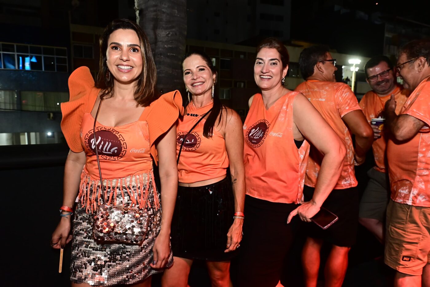Tanisia Cunha, Leila Borges e Tatiana Simoni