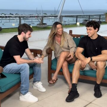 Entrevista de João Liberato com Carla Perez e Victor Alexandre em Salvador vai ao ar neste fim de semana