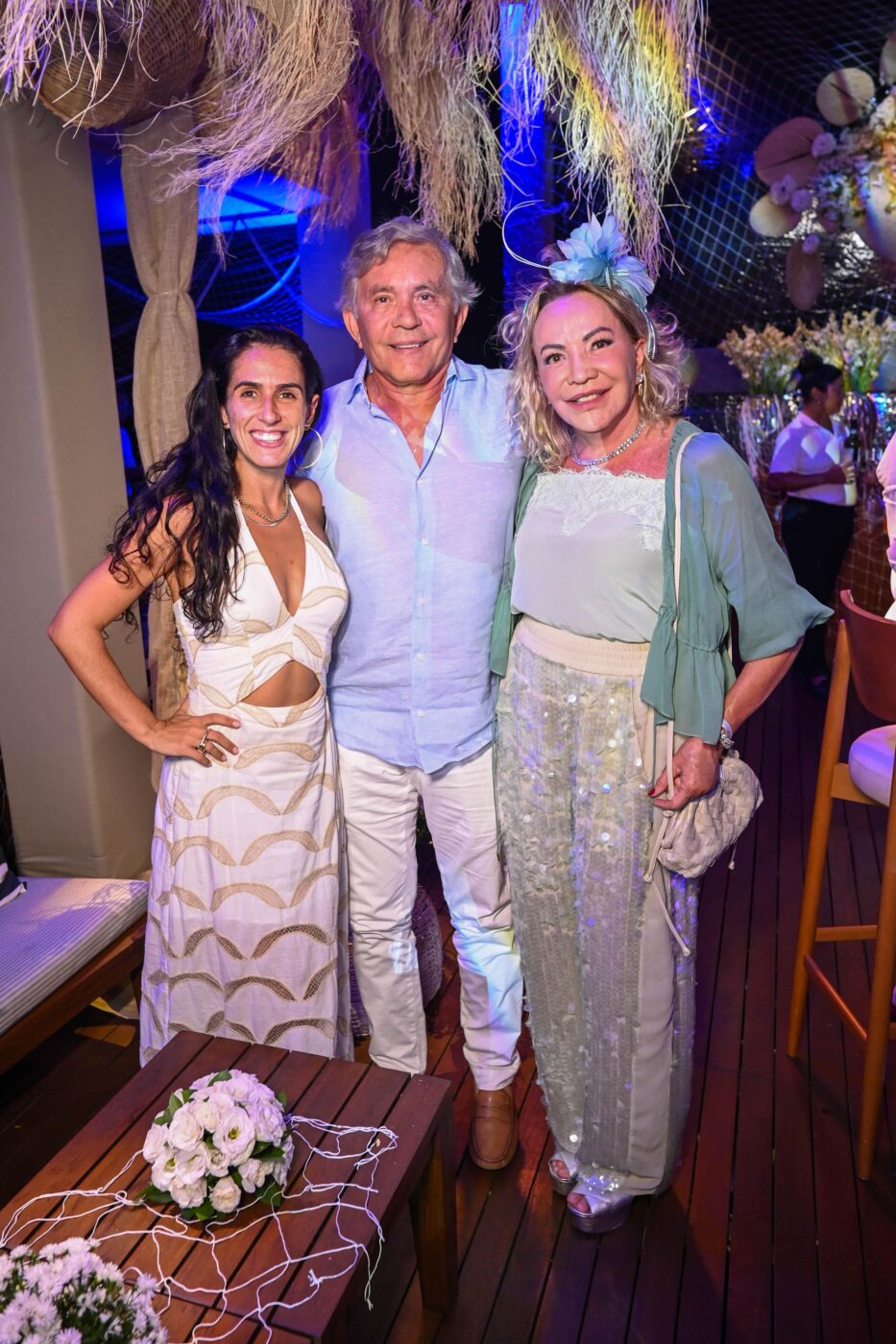 Mariana Bischoff, Jorge Fontes e Izaura Müller 