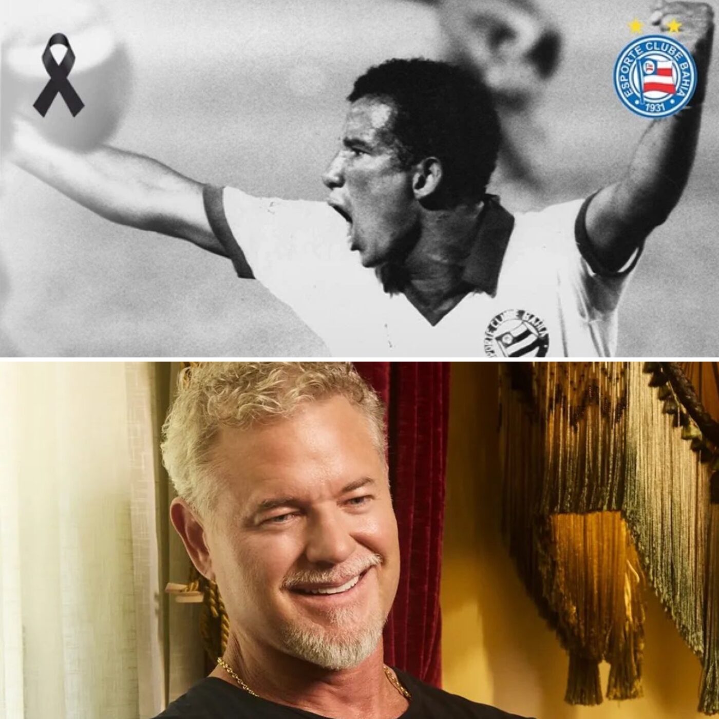 Doença que tirou a vida do ator Eric Dane também matou ídolo do Bahia