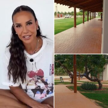 Ivete Sangalo fala sobre mansão em Juazeiro e o desejo de criar memórias para os filhos: ‘Sonho da minha vida’