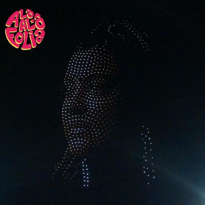 Drones fazem homenagem a Preta Gil no céu do Carnaval de Salvador