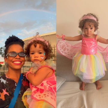 Filha de Jeniffer Nascimento encanta em fantasia de Carnaval: “Ela é o Carnaval do meu coração”
