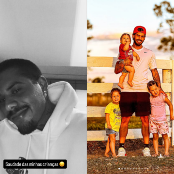 Zé Felipe desabafa sobre distância dos filhos durante agenda de Carnaval