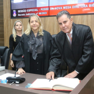 Rotondano assume presidência do TJBA na posse da nova Mesa Diretora para 2026-2028