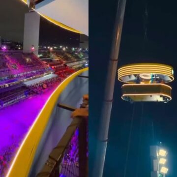 Marquês de Sapucaí terá camarote suspenso inédito a 25 metros de altura