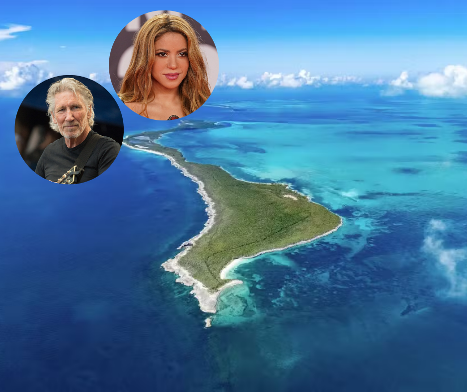 Ilha comprada por Shakira e Roger Waters nas Bahamas é colocada à venda por R$ 156 milhões