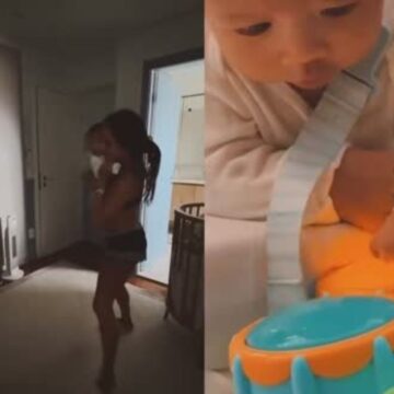 Carol Peixinho mostra momentos com filho e Thiaguinho: “Recortes do melhor da vida”