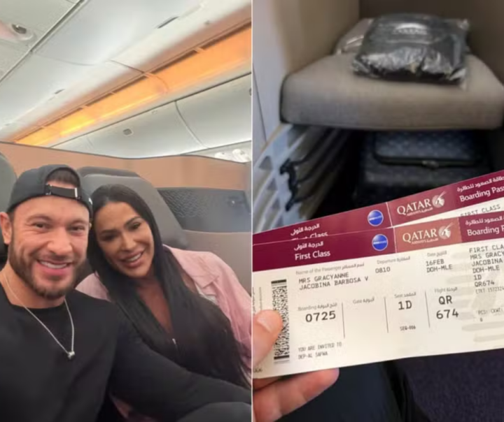 Gracyanne Barbosa revela viagem surpresa para as Maldivas com novo namorado