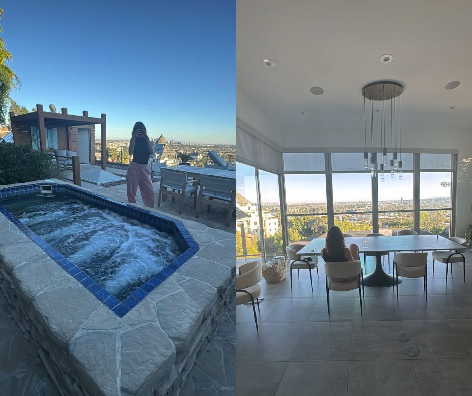 Marcus Buaiz e Isis Valverde mostram mansão em Los Angeles e chamam atenção nas redes