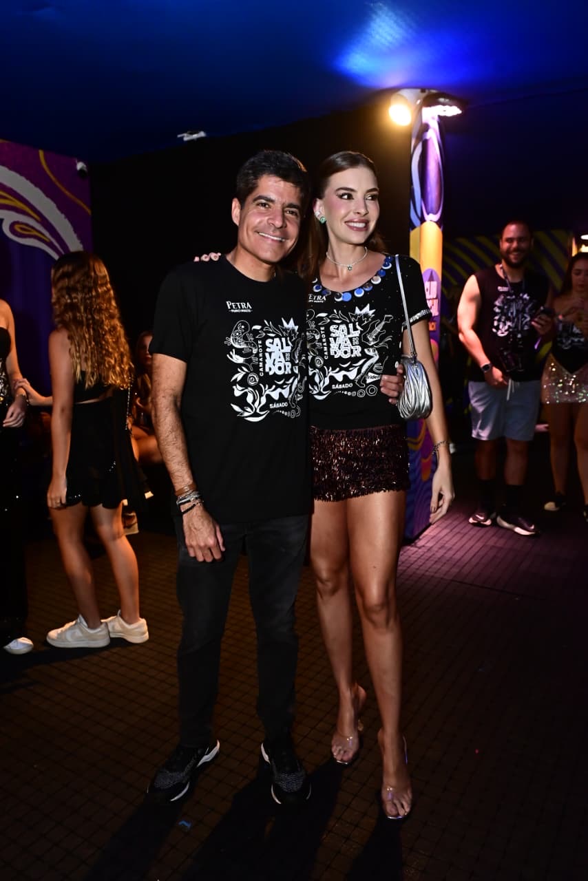 ACM Neto e Mariana Magalhães