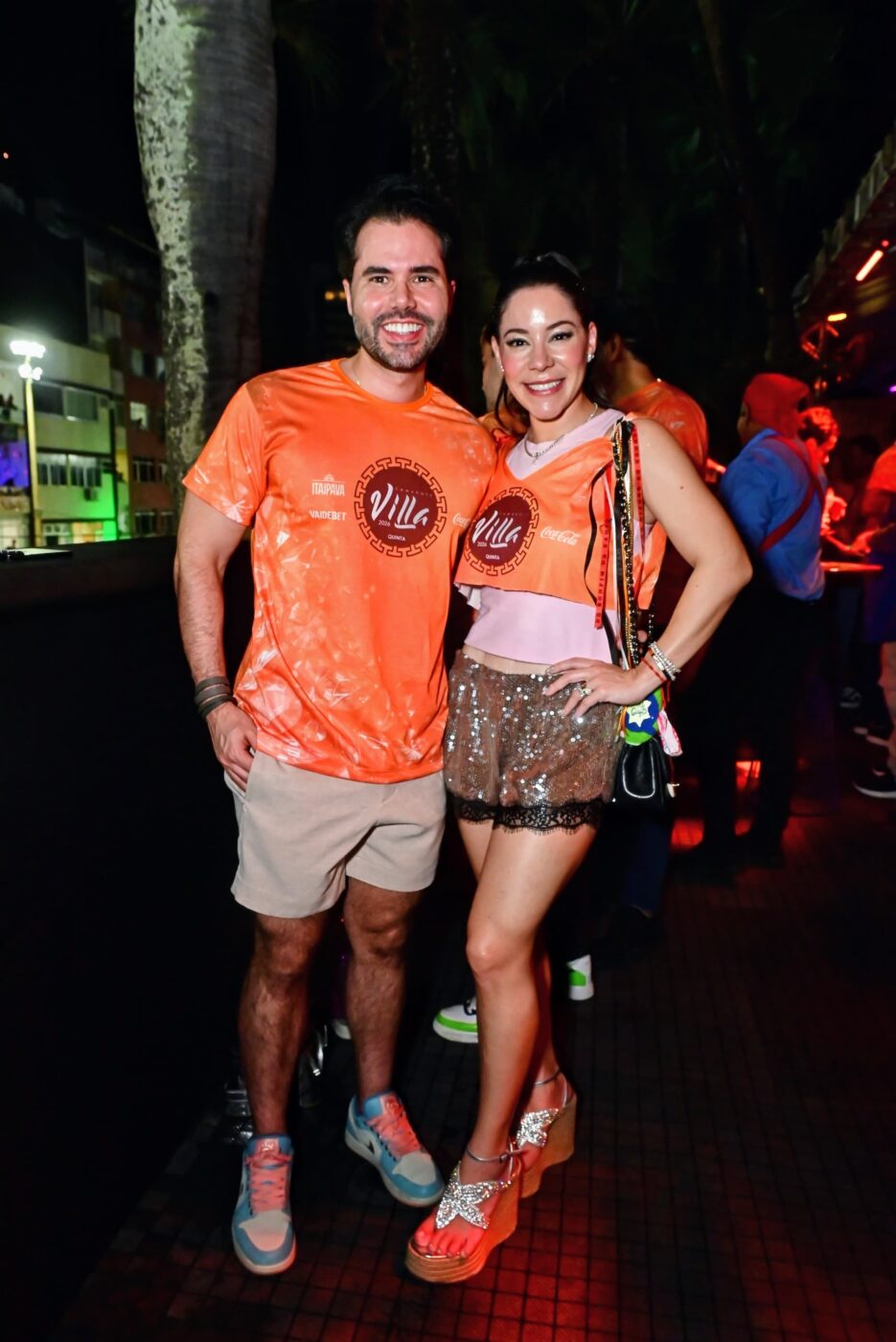 Darwin Filho e Eduarda Filizola