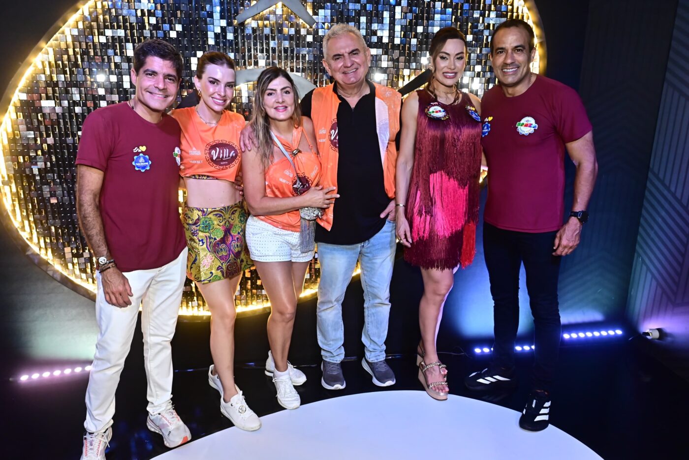 ACM Neto, Mariana Magalhães, Eleusa, Ângelo Coronel, Rebeca Cardoso e Bruno Reis