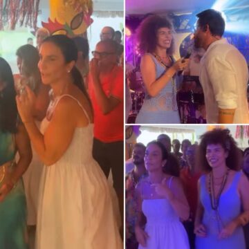 Ivete Sangalo reúne convidados em festa exclusiva pré-Carnaval no Rio Vermelho
