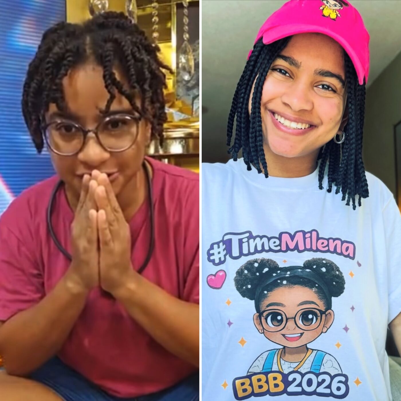 Após Milena relatar sonho no BBB 26, irmã gêmea revela que sofreu acidente de carro