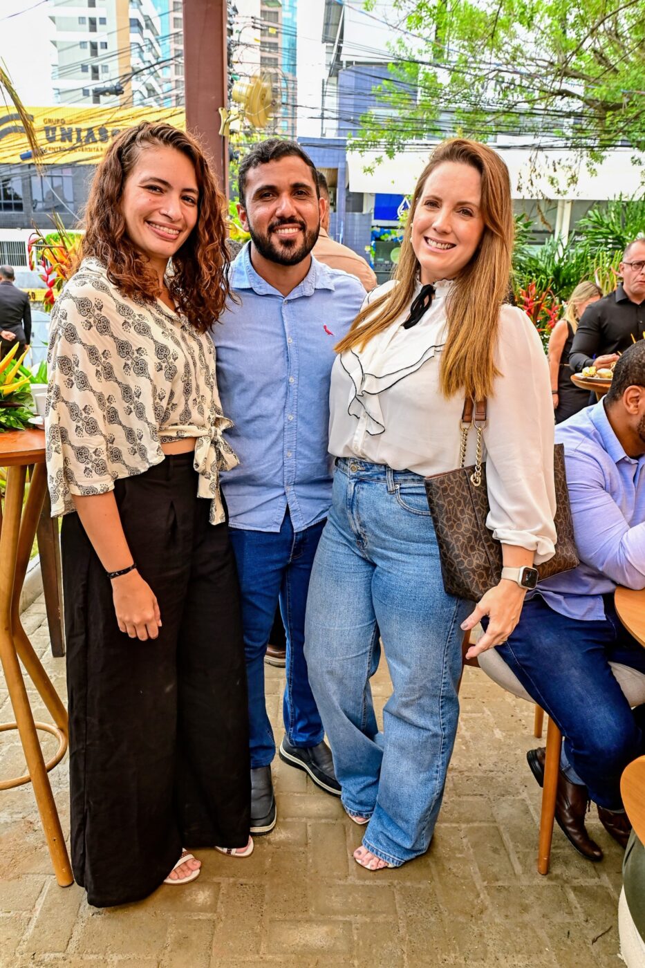Raissa Conegundes, Matheus Garcia e Carol Meinking