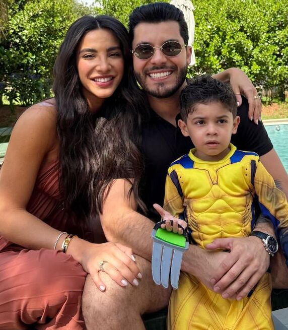 Filho de Marília Mendonça e Murilo Huff diverte ao dar conselho para madrasta