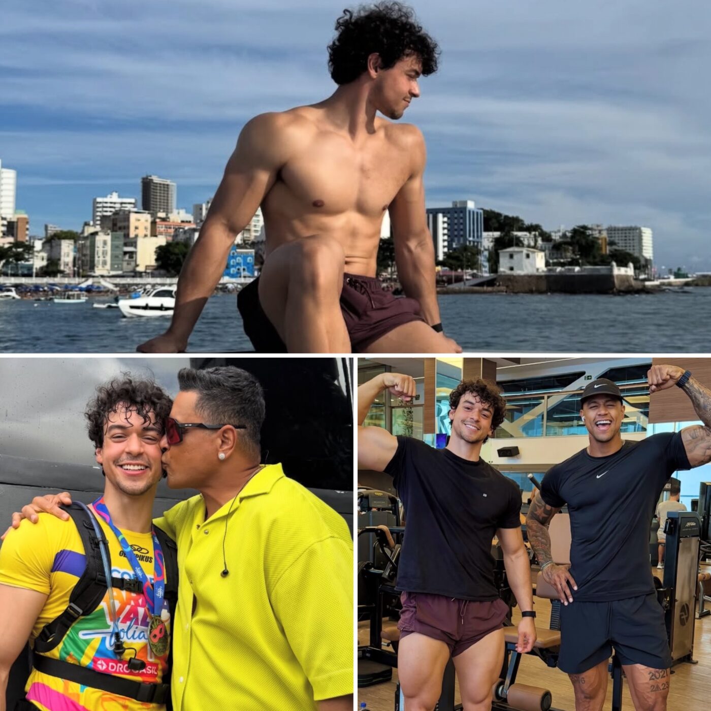 Victor Alexandre, filho de Carla Perez e Xanddy, posta álbum de fotos de temporada em Salvador