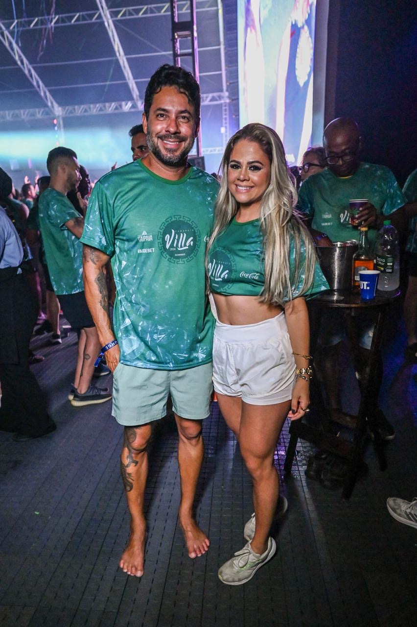 Daniel Dial e Luana Tavares