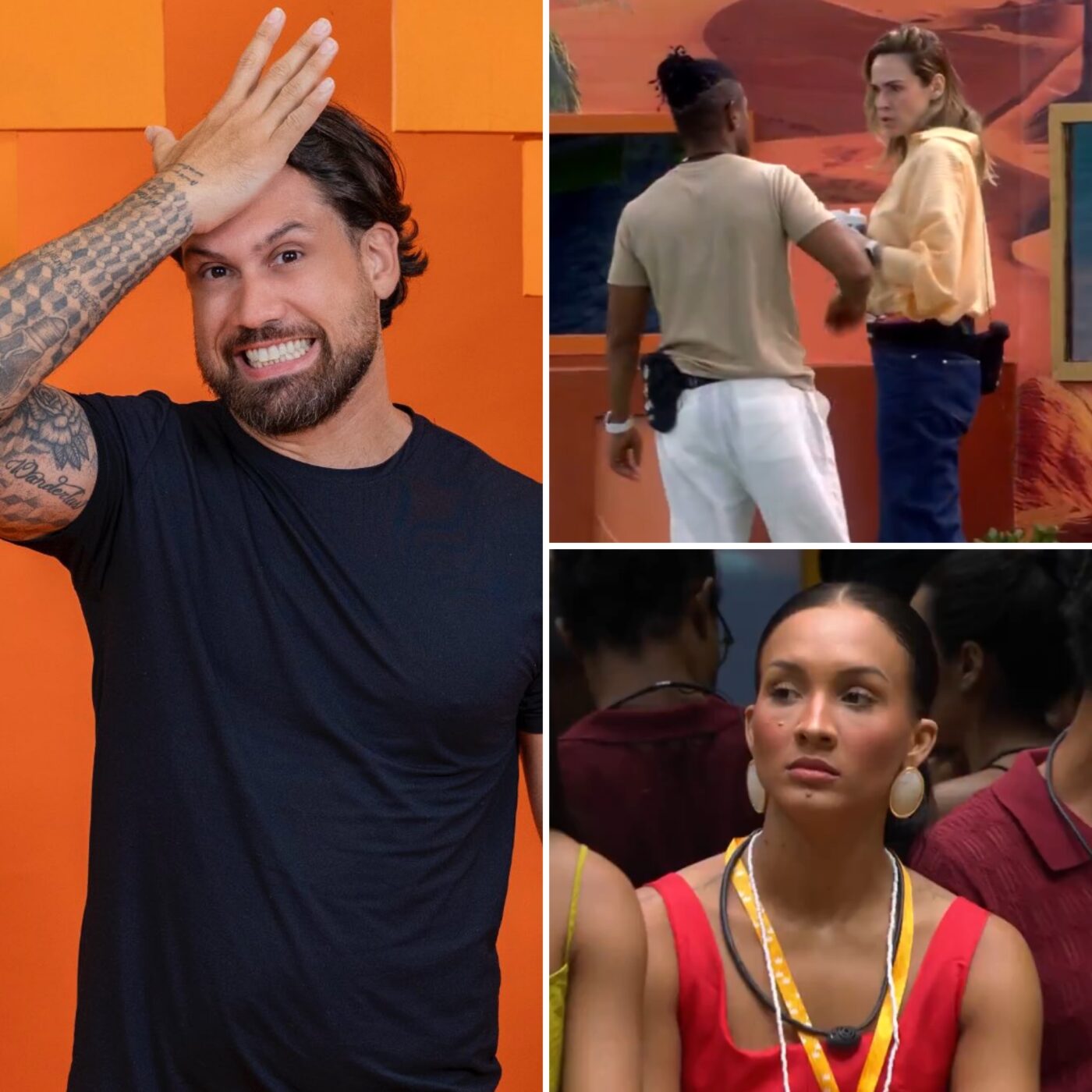 BBB 26: Brigido é o 3º eliminado; madrugada tem ‘missão’ de rivais e briga (é claro!)