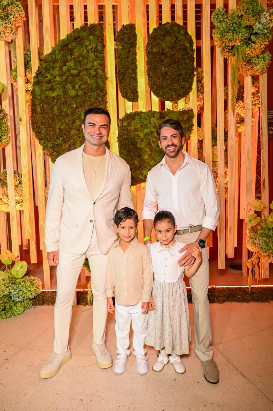 Flávio Moura, Márcio, Caio e Laís Xenofonte