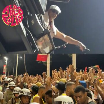 Trio de Xanddy sofre apagão e público reage cantando “Andar com Fé”; assista