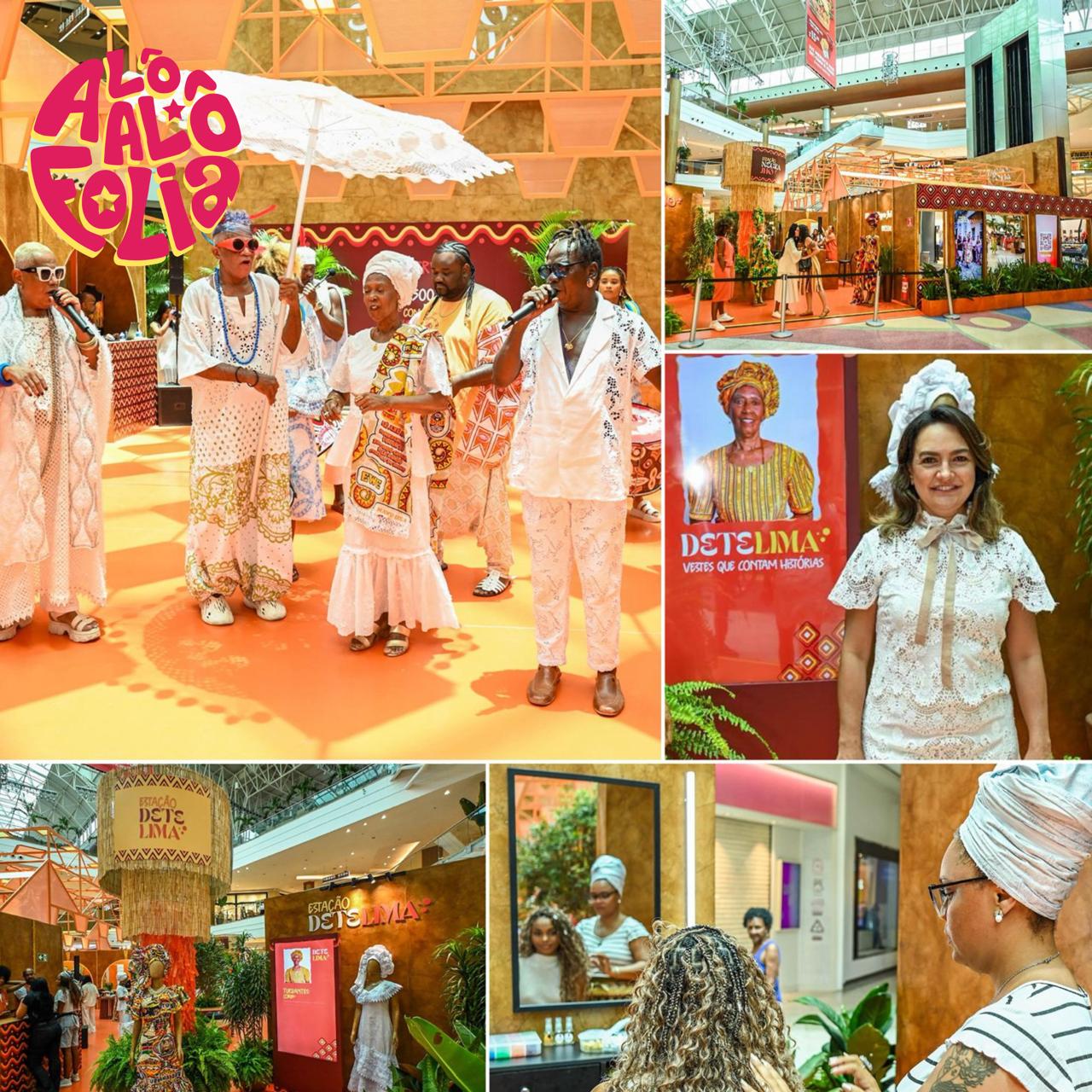 Com show de Cortejo Afro, Salvador Shopping inaugura espaço com serviços de abadás e beleza para o Carnaval