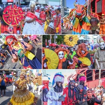 Em novo dia, Fuzuê reúne famílias e grupos culturais no Circuito Orlando Tapajós; veja fotos