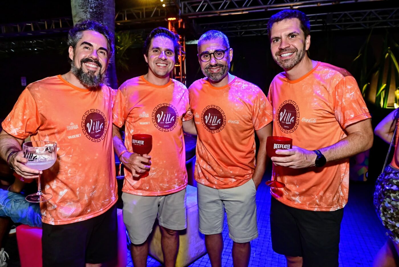 Eduardo Dias, Gustavo Biscassi, Fábio Acerbi e Diogo Gioia