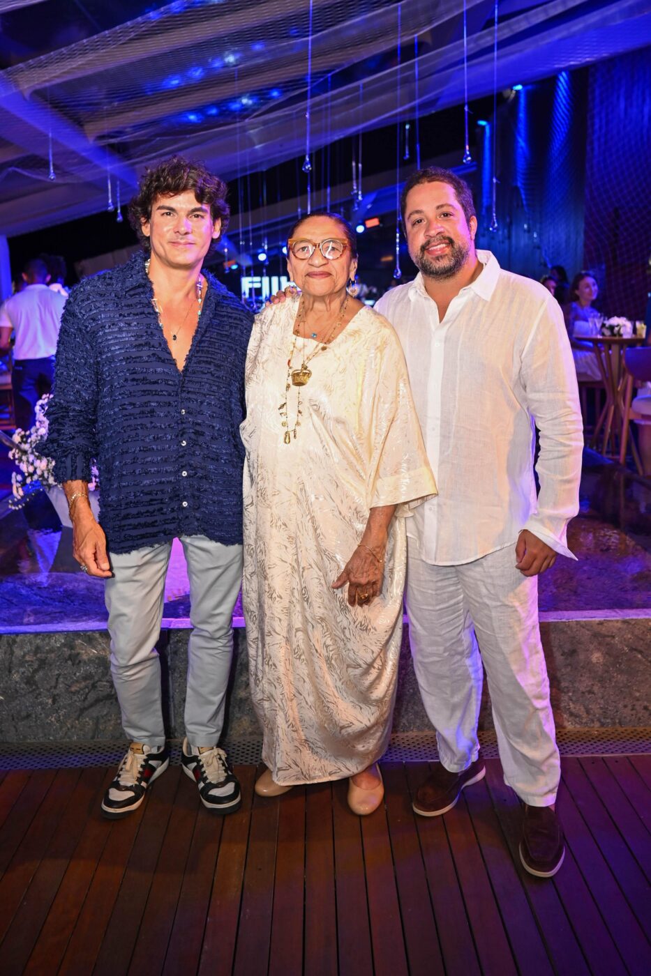 João Marcelo Passos, Licia Fabio e Phillip Martins